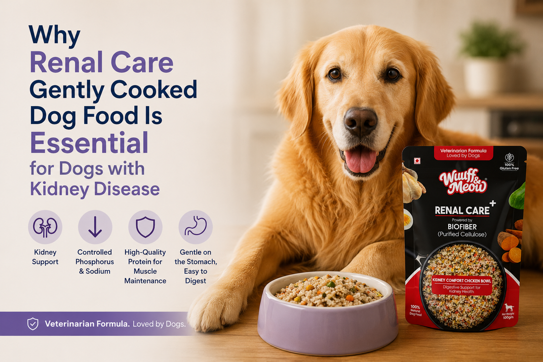 Renal Care Dog Food: Gently Cooked Kidney Support Diet | Wuuff & Meow
