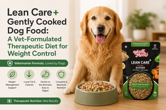 Lean Care+ Weight Control Dog Food: Vet-Formulated Diet for Dog Weight Loss | Wuuff & Meow