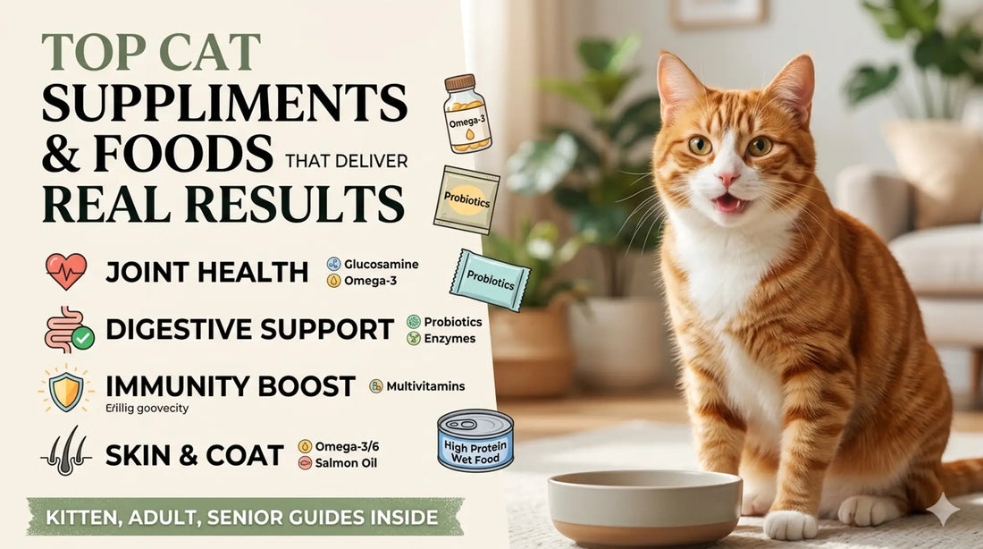 Top Cat Supplements & Foods That Deliver Real Results - Wuuff&Meow