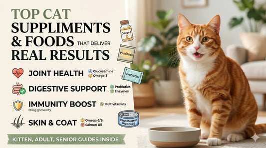 Top Cat Supplements & Foods That Deliver Real Results - Wuuff&Meow