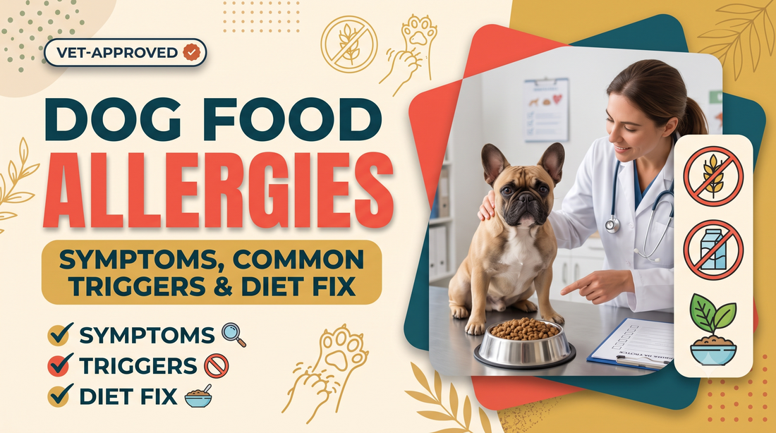 Dog Food Allergies: Symptoms, Common Triggers & Diet Fix