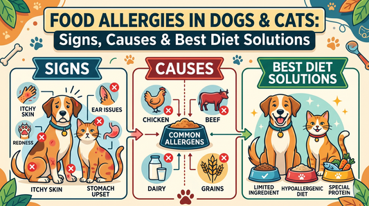 Food Allergies in Dogs & Cats: Signs, Causes & Best Diet Solutions - Wuuff&Meow
