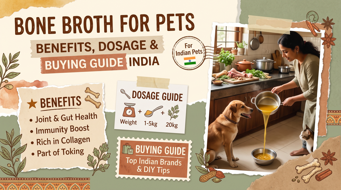 Bone Broth for Pets: Benefits, Dosage & Buying Guide India
