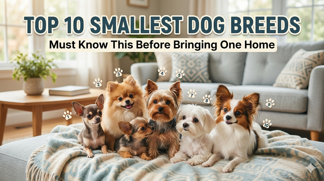 Top 10 Smallest Dog Breeds: Must Know This Before Bringing One Home - Wuuff&Meow