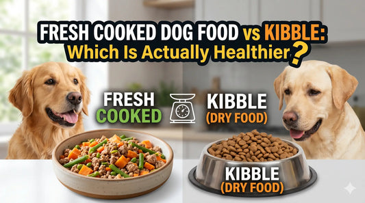 Fresh Cooked Dog Food vs Kibble: Which Is Actually Healthier? - Wuuff&Meow