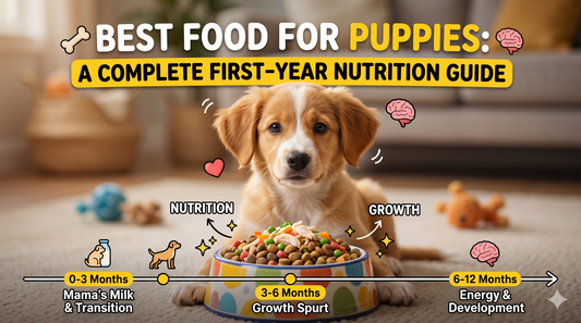 Best Food for Puppies: A Complete First-Year Nutrition Guide - Wuuff&Meow