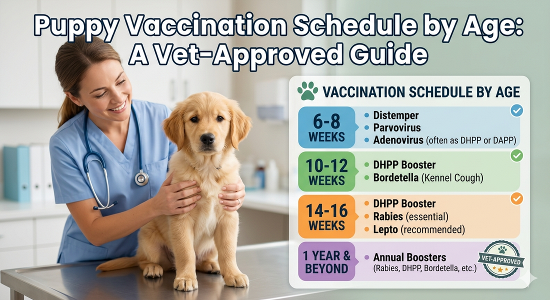 Puppy Vaccination Schedule by Age: A Vet-Approved Guide - Wuuff&Meow