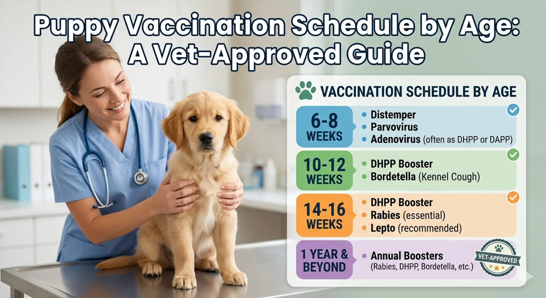 Puppy Vaccination Schedule by Age: A Vet-Approved Guide - Wuuff&Meow