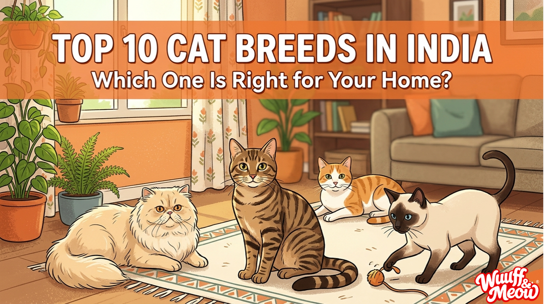 Top 10 Cat Breeds in India: Which One Is Right for Your Home? - Wuuff&Meow