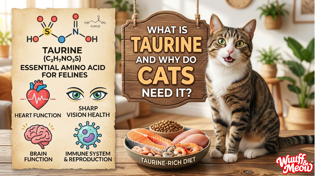 What Is Taurine and Why Do Cats Need It? - Wuuff&Meow