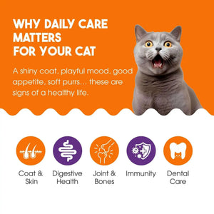 GimCat Multi-Vitamin Paste for Cats | Daily Multivitamin & Immune Support