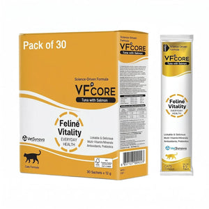 VFCore Feline Vitality | Daily Multivitamin for Cats with 41 Essential Nutrients | Pack of 30