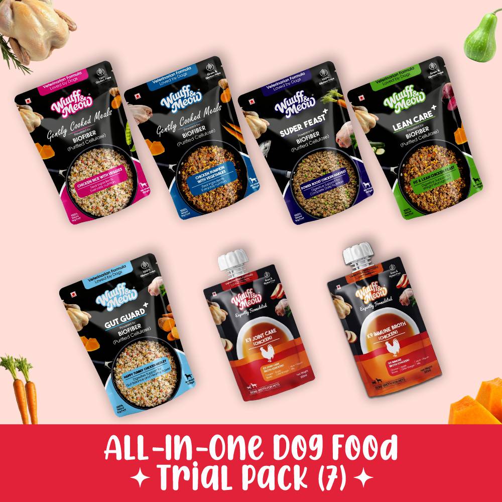 All-In-One Dog Food Trial Pack - General Food, Functional Food & Bone Broth