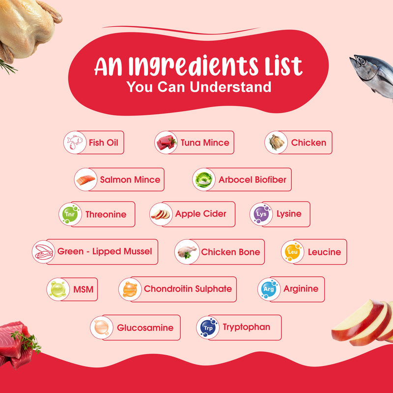 All Cat Monthly Pack (Chicken & Tuna | Chicken & Salmon | K9 Joint Care Broth | K9 Immune Broth) 5+5+5+5 (2–10 kg Cat)