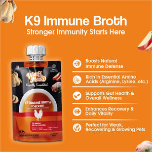 K9 Immune, Hydration & Digestive Support Fresh Bone Broth For Dogs