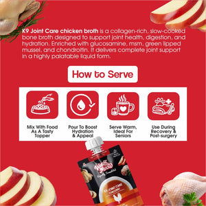 K9 Joint Care Fresh Bone Broth For Dogs