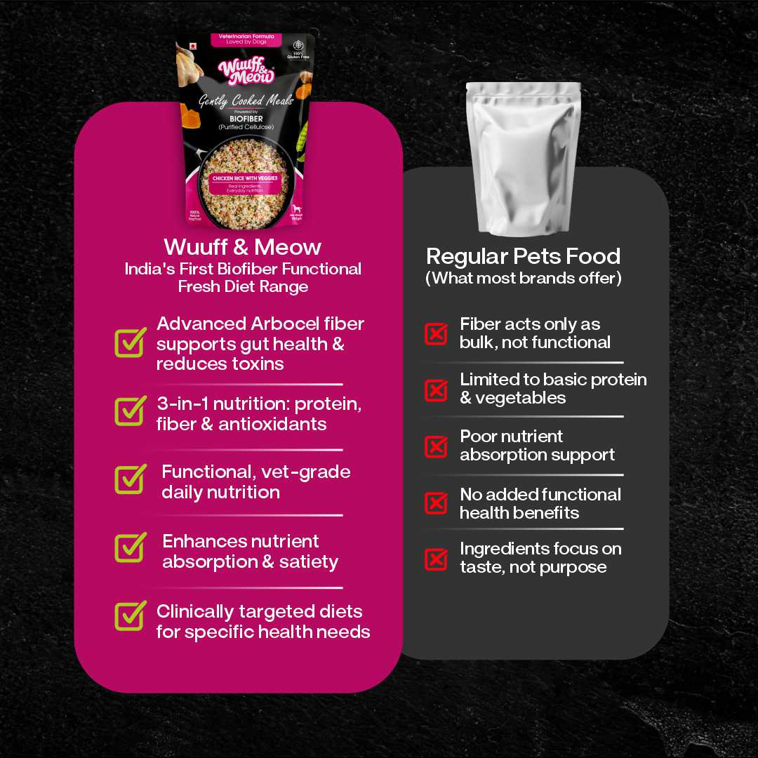 Chicken Rice & Veggies Fresh Dog Food - Zero Preservatives