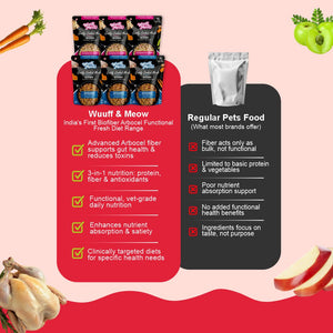 Chicken & Veggies Dog Food Trial Pack (Chicken Rice & Veggies | Chicken Pumpkin) 3+3
