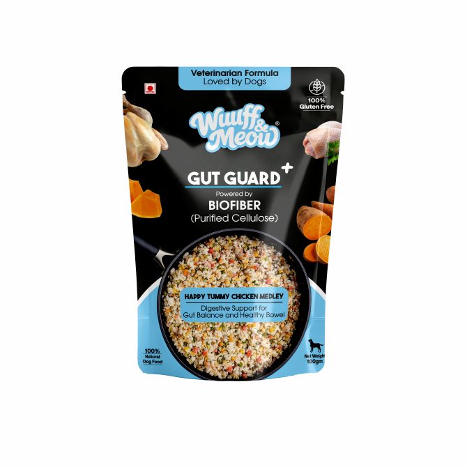Gut Guard+ Gently Cooked Dog Food | Digestive Health Vet-Formulated Functional Food For Dogs Powered By Biofiber Arbocel® Plant-Based Fiber