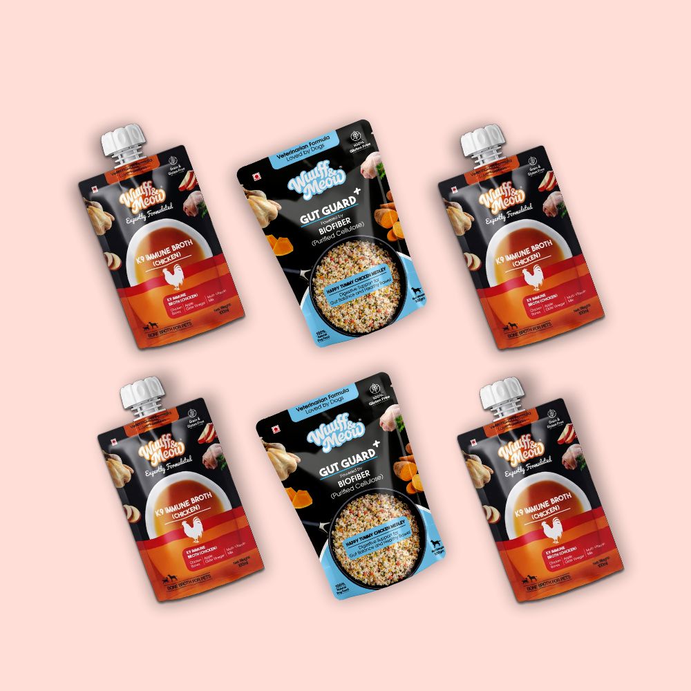 Gut & Joint Wellness Dog Food Trial Pack (Gut Guard+ | K9 Immune | K9 Joint Care) 2+2+2