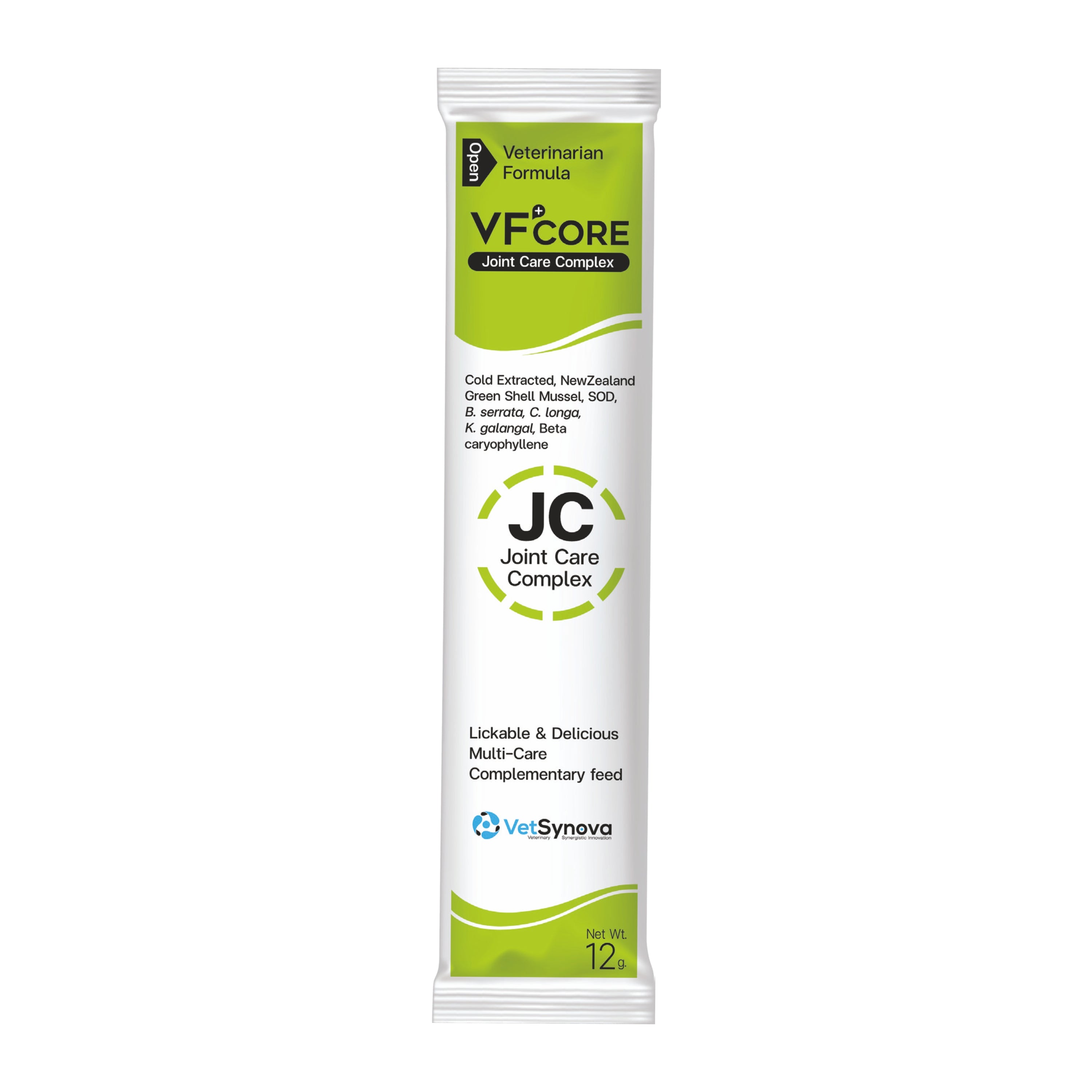 VFCore JC — Advanced Joint Care Supplement for Cats | 12g Lickable Sachet