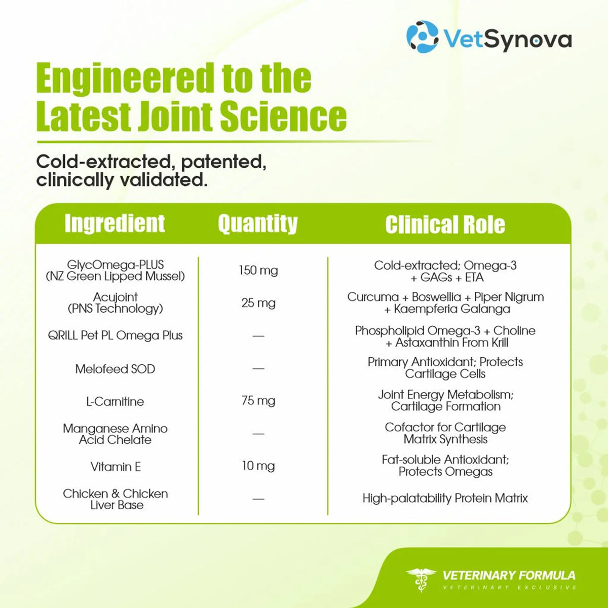 VFCore JC Advanced Joint Care Supplement for Cats | Arthritis & Mobility Support | Pack of 30