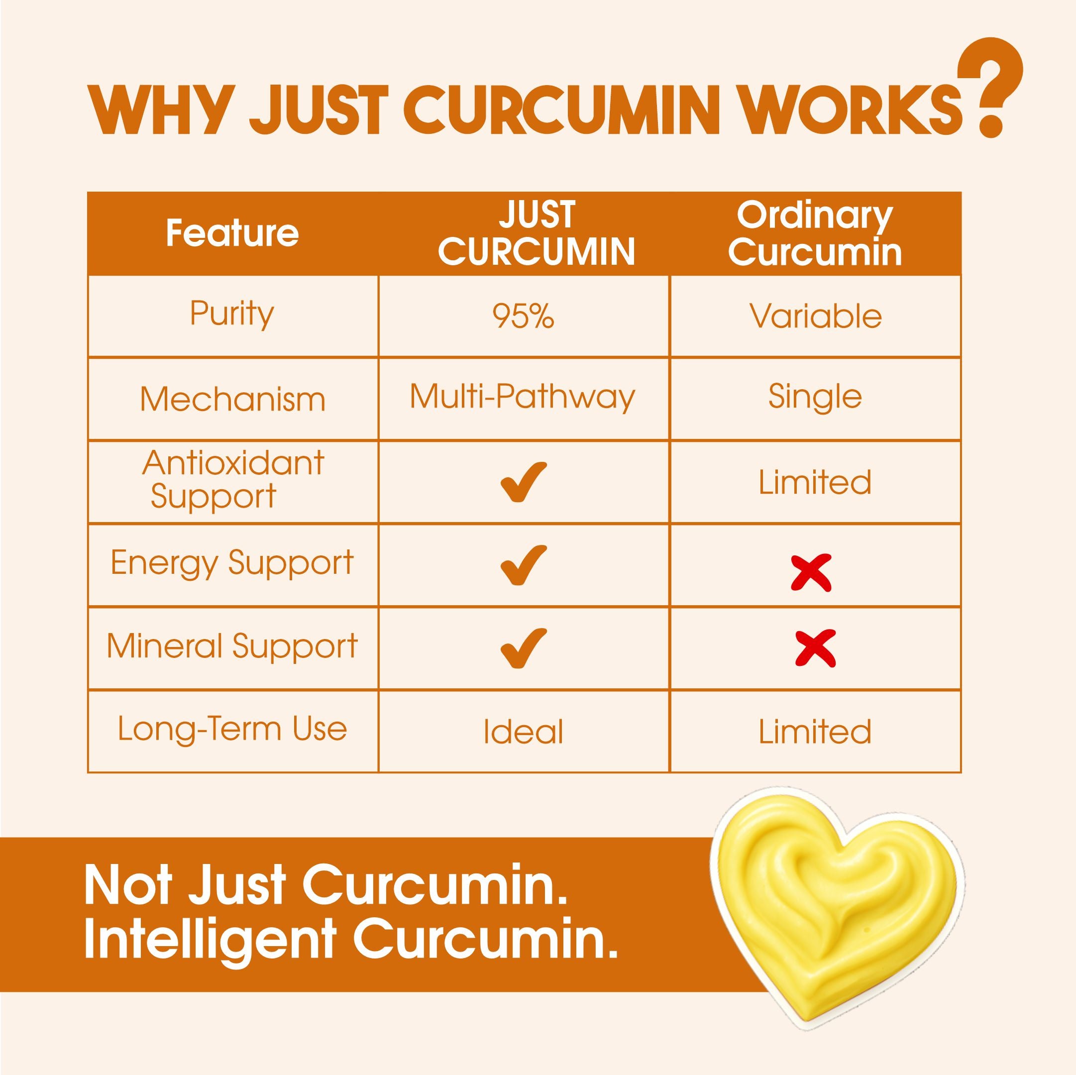 JUST CURCUMIN™ High-Purity Curcumin Oral Paste for Dogs & Cats | Advanced Anti-Inflammatory & Joint Support
