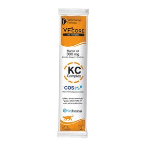 VFCore KC — Kidney Care Complex for Cats | CKD Support, Proteinuria & UTI Prevention | Nano-COS + Marine Oil 800mg + Cranberry + SOD | 12g Sachet