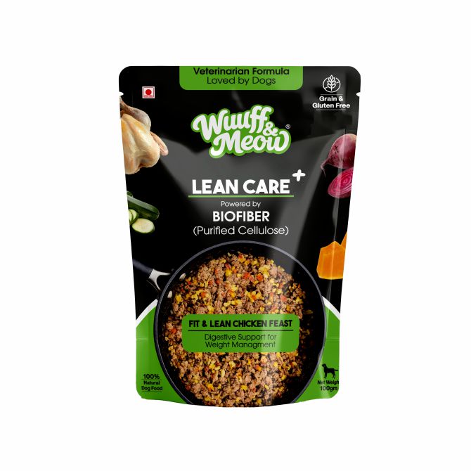 Lean Care+ Gently Cooked Dog Food | Weight Control Formula & Vet-formulated Therapeutic Lean Care Diet For Dogs Powered by Arbocel® Plant-Based Functional BioFiber