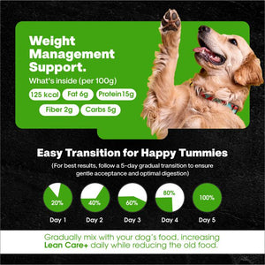 Lean Care+ Weight Control Therapeutic Lean Care Fresh Dog Food