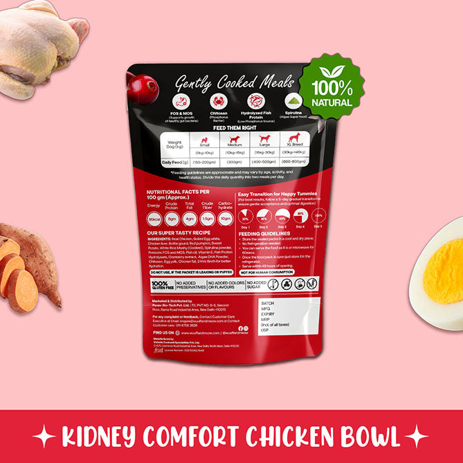 Renal Care+ Kidney Supported Renal Fresh Dog Food
