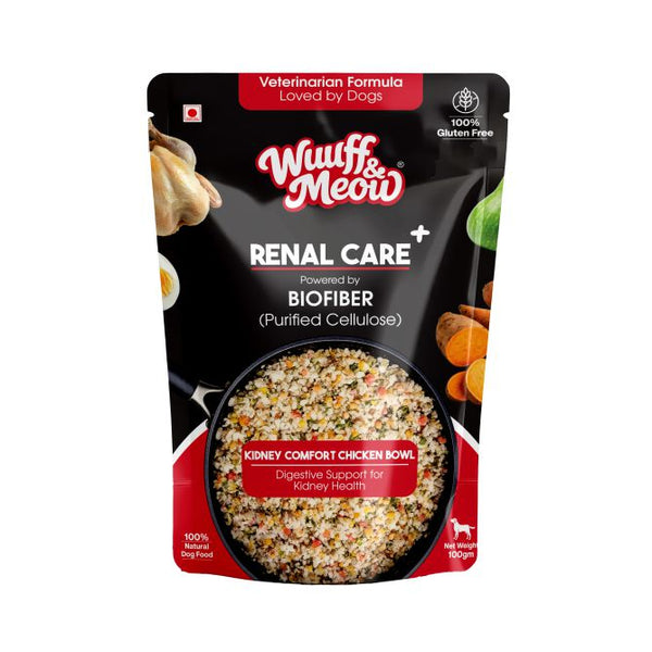 Renal Care Gently Cooked Dog Food | Kidney Supported & Vet-formulated Therapeutic Renal Diet For Dogs Powered by Arbocel® Plant-Based Functional BioFiber