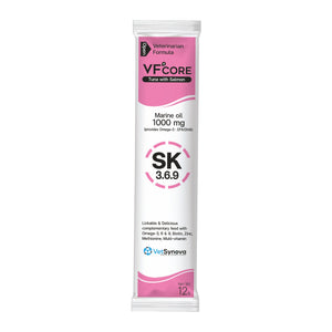 VFCore SK — Triple Omega 3.6.9 Skin & Coat Supplement for Cats | 12g Lickable Sachet