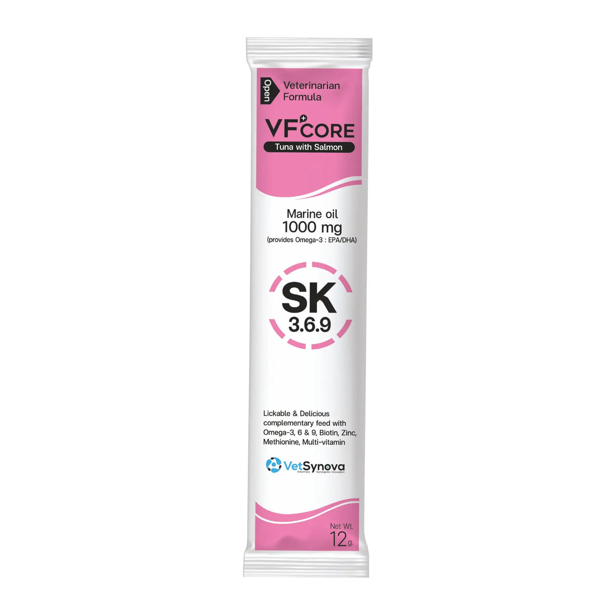 VFCore SK Triple Omega 3.6.9 | Skin & Coat Supplement for Cats