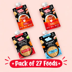 Senior Dog Monthly Health Pack Dog Food - 100% Natural & Zero Preservatives | Pack of 27