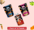 Small Dog Food Monthly Pack - 100% Natural & Zero Preservatives | Pack of 12