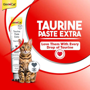 Wuuff&Meow GimCat Taurine Extra Paste for Cats | Supports Heart Health, Vision & Vitality