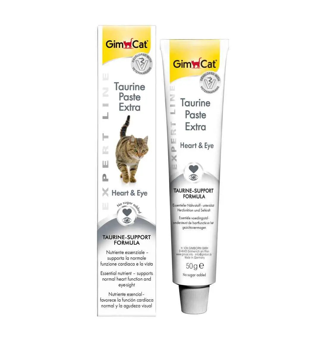 Wuuff&Meow GimCat Taurine Extra Paste for Cats | Supports Heart Health, Vision & Vitality