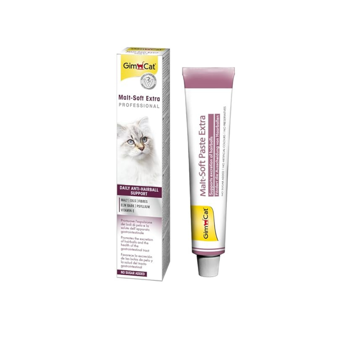 Wuuff&Meow GimCat Malt-Soft Extra for Cats | Supports Hairball Reduction & Smooth Digestion