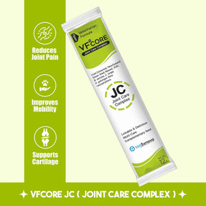 VFCore JC Advanced Joint Care Supplement for Cats | Arthritis & Mobility Support | Pack of 30