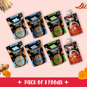 Weight & Gut Reset Dog Food Trial Pack (Lean Care+ | Gut Guard+ | K9 Immune | Chicken Pumpkin) 2+2+2+2
