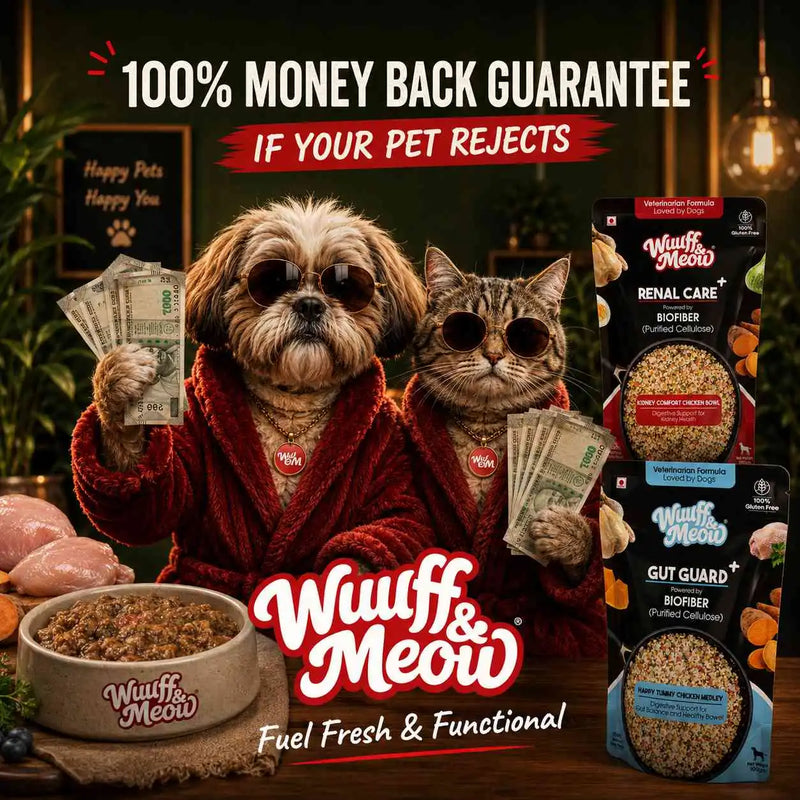 All-In-One Cat Food Trial Pack - Chicken & Tuna + Chicken & Salmon + K9 Immune + K9 Joint Care | 2+2+1+1