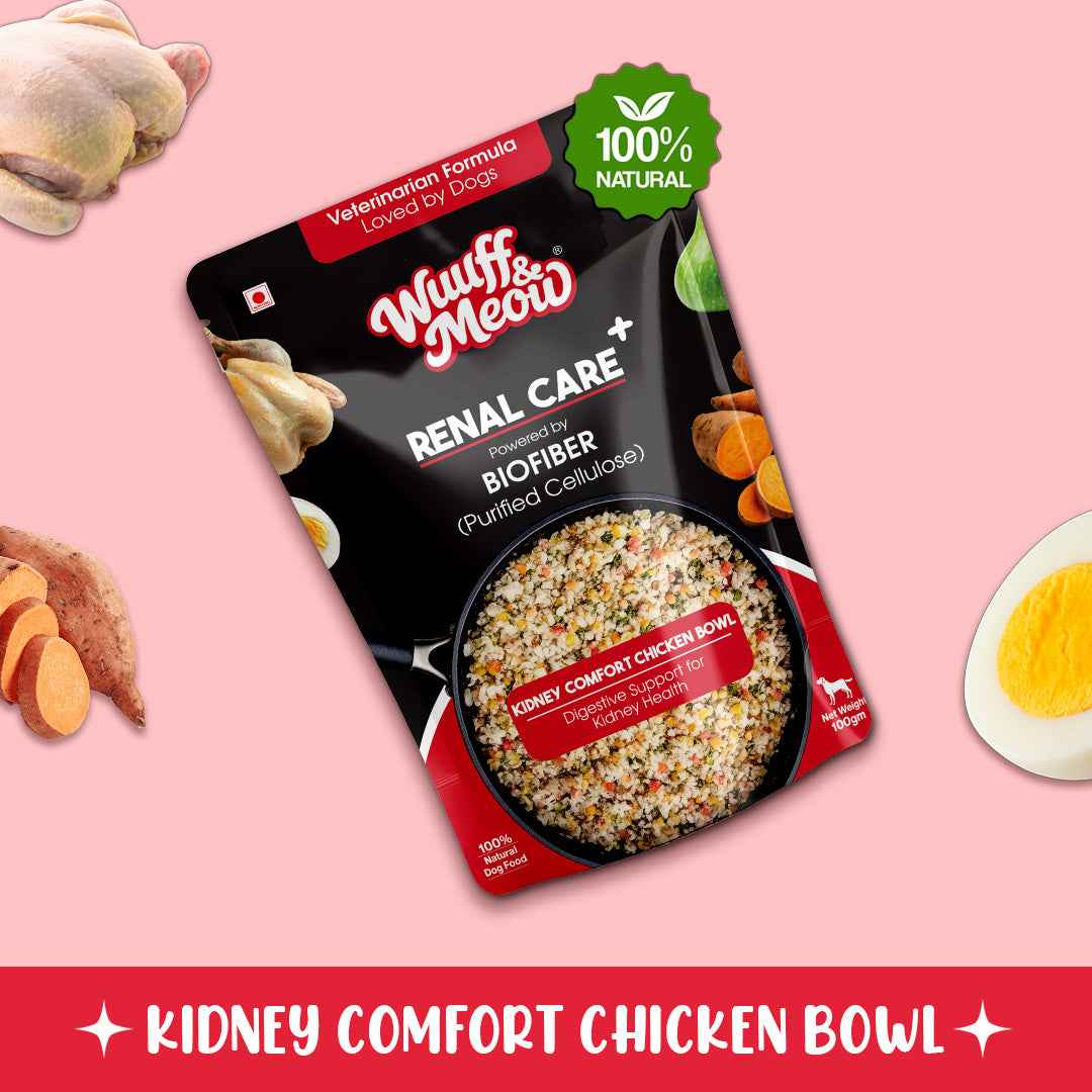 Renal Care Gently Cooked Dog Food | Kidney Supported & Vet-formulated Therapeutic Renal Diet For Dogs Powered by Arbocel® Plant-Based Functional BioFiber