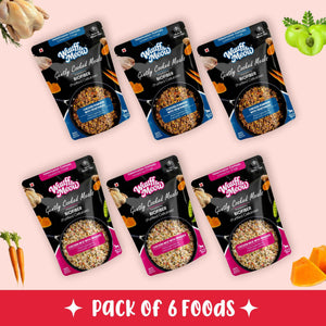 Chicken & Veggies Dog Food Trial Pack (Chicken Rice & Veggies | Chicken Pumpkin) 3+3