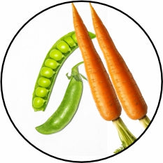 Carrots & Peas (Supports Healthy Vision, Skin & Coat)