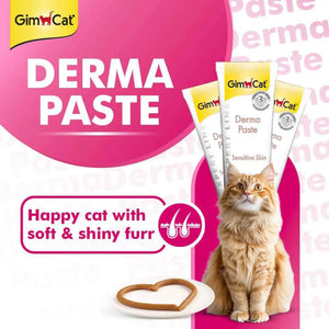 GimCat Derma Paste for Cats | Sensitive Skin & Coat Support