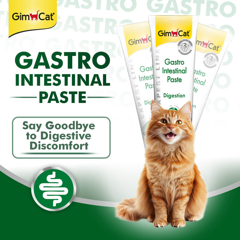 Wuuff&Meow GimCat Expert Line Gastrointestinal Paste for Cats | Cat Digestion Supplement