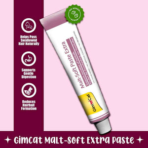 Wuuff&Meow GimCat Malt-Soft Extra for Cats | Supports Hairball Reduction & Smooth Digestion