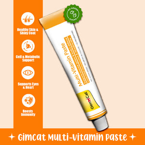 Wuuff&Meow GimCat Multi-Vitamin Paste for Cats Daily Vitality & Immune Support